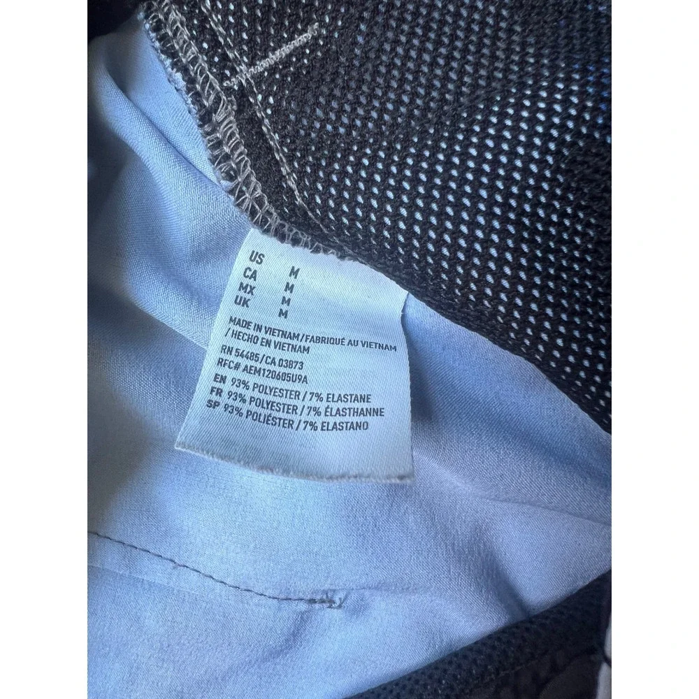 American Eagle Mens Blue Striped Swim Trunks Size Medium‎